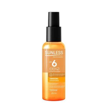 Imagem de Óleo Bronzeador Cenoura Sunless FPS6 120ml