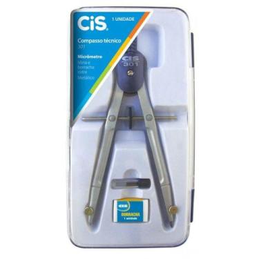Imagem de Compasso Técnico com Estojo - CIS