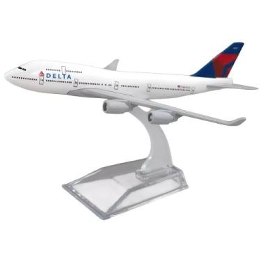 Imagem de Miniatura Boeing 747-400 Delta - 16 cm - Aircraft Model