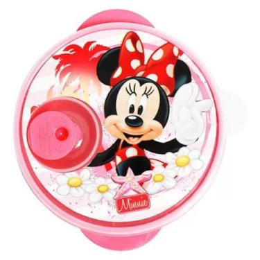 Imagem de Prato com Divisões E Tampa para Microondas Disney Baby Minnie - Baby G