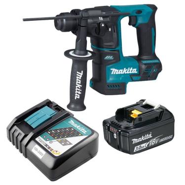 Imagem de Martelete Rompedor Bateria 18V3AH Carregador DHR171ZP Makita