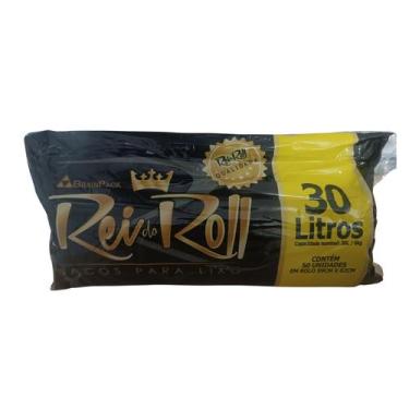 Imagem de Saco p/lixo 30l rolo rei do roll c/50