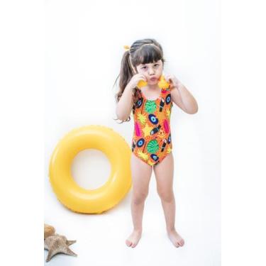 Imagem de Maiô infantil laço com proteção uv - estampa tucano - PITICOS BEACH, 2