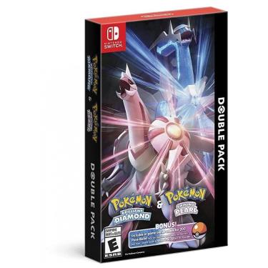 Imagem de Jogo Pokémon Brilliant Diamond & Pokémon Shining Pearl Double Pack Nintendo Switch Nintendo em mídia física em inglês