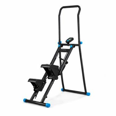 Imagem de Máquina De Escalada Simulador Caminhada Dobrável Ate 130kg Pedais Anti