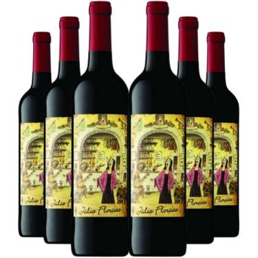 Imagem de Kit 6 Garrafas Vinho Tinto Julia Florista 750ml
