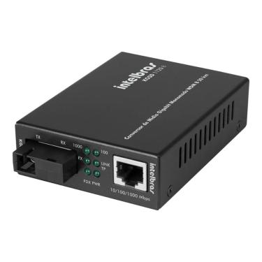 Imagem de Conversor de Mídia Intelbras KGSD 1120B - Gigabit Monomodo - 20km - WDM