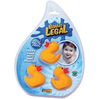 Imagem de Brinquedo para bebe conjunto de patinhos - Pais e filhos - Pais & Filh
