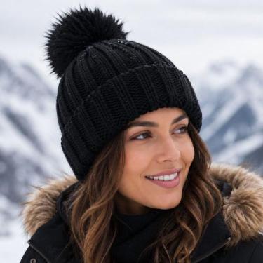 Imagem de Gorro Touca De Inverno Frio Lã Adulto Unissex Tamanho Único - Genérico