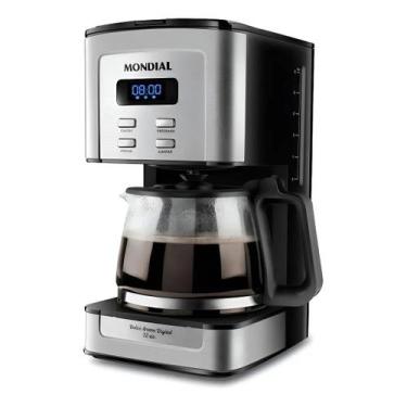 Imagem de Cafeteira Elétrica 32 Xicaras Inox Jarra Timer Digital 220v - Mondial,