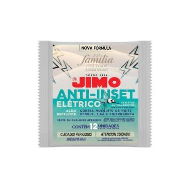Imagem de Pastilha Repelente Jimo Anti Inset Refil 12un Mosquitos
