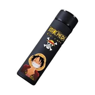 Imagem de Garrafa De Água Infantil De Aço Inoxidável ONE PIECE, Bonita, Portátil