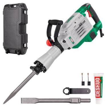 Imagem de Martelete Demolidor DESHUO 1700W 30 lb Encaixe Hexagonal