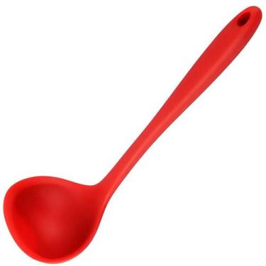 Imagem de Colher de silicone culinário vermelho 29,5 cm - ZEIN