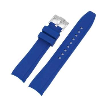 Imagem de Pulseira De Borracha Grande 18-22mm Para Relógios Rolex Submariner, Ci