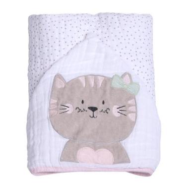 Imagem de TOALHA PAPI FRIENDS 3 CAMADAS DE TECIDO SOFT INFANTIL BEBÊ C/ CAPUZ DE