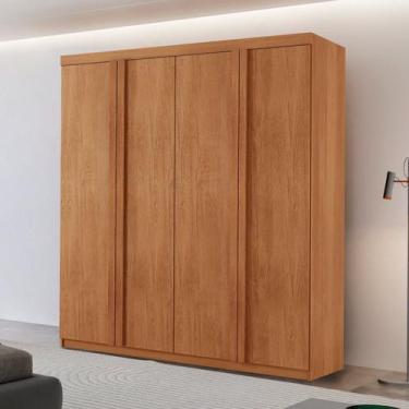 Imagem de Guarda Roupa Casal Severo 100% MDF 4 Portas e 2 Gavetas Yescasa