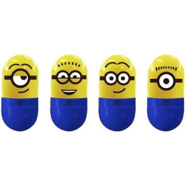 Imagem de Marca Texto Tris Minions com Base joão-bobo e Ponta para Destaque em T