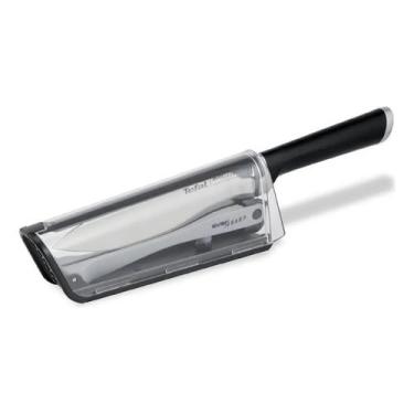 Imagem de Faca Chef Eversharp Em Aço Inox Com Afiador Tefal
