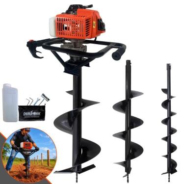 Imagem de Perfurador de Solo DPS623M 3HP com Sistema Easy Start Laranja 1200ML 3 Brocas