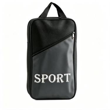 Imagem de Bolsa Futebol Jogador Porta Chuteira Transversal Fardamento Uniforme N