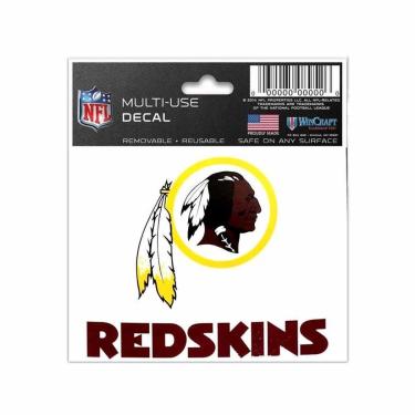 Imagem de Adesivo Multi-Uso 8x10 NFL Washington Redskins-Unissex