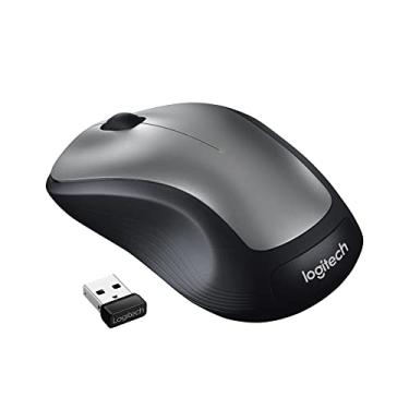 Imagem de Logitech M310 Wireless Mouse, 2.4 GHz with USB Nano Receiver, 1000 DPI Optical Tracking, 18 Month Battery, Ambidextrous, Compatible with PC, Mac, Laptop, Chromebook - Silver