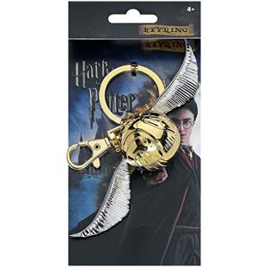 Imagem de Harry Potter Gold Snitch Pewter Key Ring