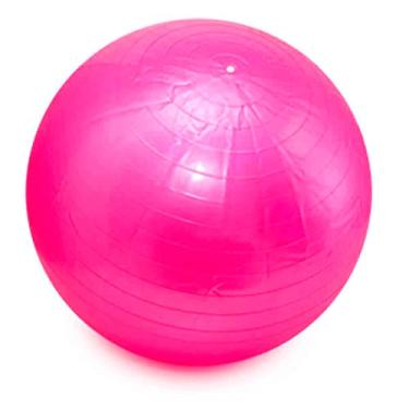 Imagem de Bola Pilates Yoga Abdominal Ginástica Fitness 65 cm S/Bomba ROSA