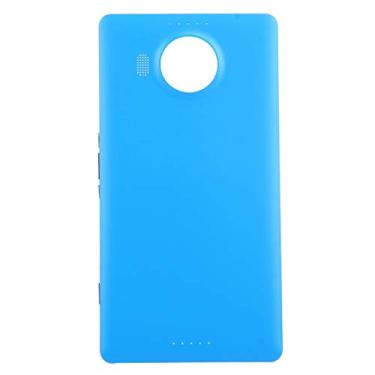 Imagem de Peças de reparo de substituição da capa traseira da bateria para Microsoft Lumia 950 XL (Preto) Peças (Cor: Azul)