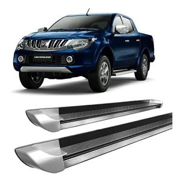 Imagem de ESTRIBO L200 Triton 2017 a 2020 PERSONALIZADO PRATA