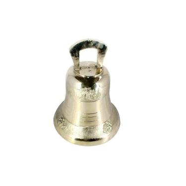 Imagem de Sino Alça De Bronze Sítio, Capela, 10x15cm Nº1