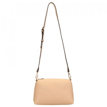 Imagem de Bolsa Wj Feminina Crossbody Bag Basica Monocolor Bege