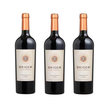 Imagem de Kit Casa Valduga Origem Elegance Cabernet Sauvignon