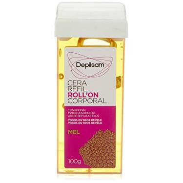 Imagem de Depilsam Cera Refil Roll-On Mel Caixa 100G