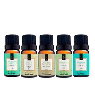 Imagem de COMBO 5 ESSÊNCIAS HERBAIS 10 ML VIA Aroma