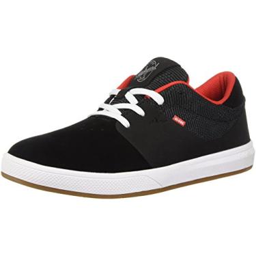 Imagem de Globe Sapato masculino Mahalo SG skate, Tricô preto/vermelho, 7.5