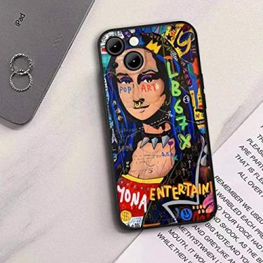 Imagem de Capa de telefone abstrata arte graffiti para iphone 13 12 11 pro max x xr xs mini 7 8 6 s plus 2020 se telefone capas de cobertura completa, a5, para 12 pro max
