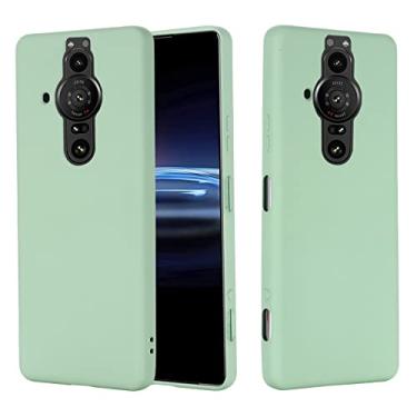 Imagem de HONGYAN Capa de telefone Para Sony Xperia Pro-i Pure Color Liquid Silicone Case Capa protetora
