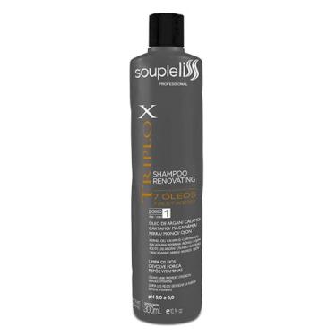 Imagem de Shampoo Renovating 300 Gr Triplo X Soupleliss Professional - Souple Li