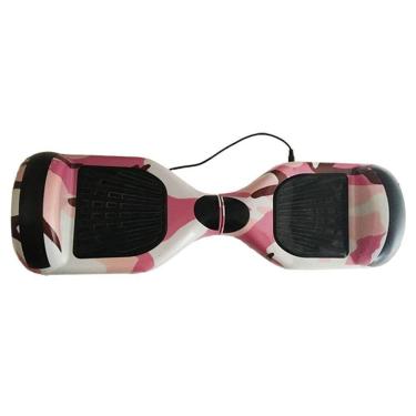 Imagem de Hoverboard Infantil Skate Elétrico Led Rosa Camuflado