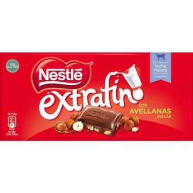 Imagem de Barra Chocolate Nestlé Extrafino Ao Leite Com Avelã 123G - Nestle