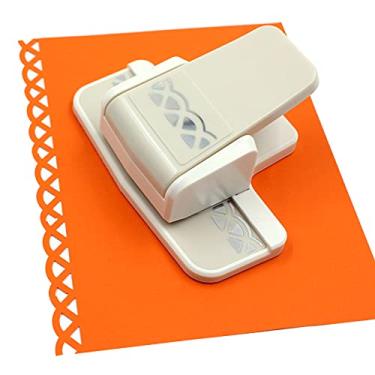 Imagem de LUGU Edger Bo er C ft Punch Flowers Puncher floreio P ças pa etiquetas de presente Projetos DIY Papel Artesanato Fabricação de cartões Sc pbooking