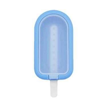 Imagem de sorvete | Moldes sorvete | Treliça gelo com tampa DIY fácil liberação para purê frutas, gelatina, sorvete, pologmase