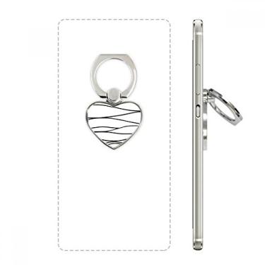 Imagem de Suporte de anel de telefone com textura de linha irregular, suporte universal