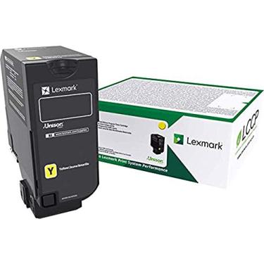 Imagem de Lexmark Cartucho de toner amarelo do programa de retorno para o governo dos EUA, rendimento de 3000 (74C00YG)