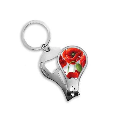 Imagem de Abridor de unhas com pétalas de milho e frutas e flores vermelhas para pintura de flores vermelhas