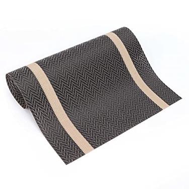 Imagem de Tapete de mesa de manicure, almofada portátil leve para descanso de mãos para salões profissionais de arte de unhas para treinamento de unhas (café simples)