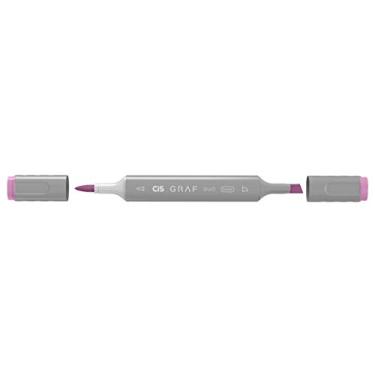 Imagem de Marcador Graf Duo Brush Vivid Pink, CIS, Caixa c/6 unidades