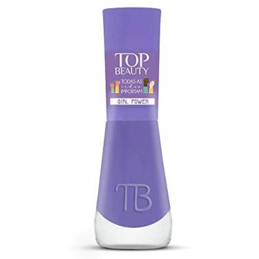 Imagem de Top Beauty Esmalte Para Unha Premium Cremoso 393 Girl Power